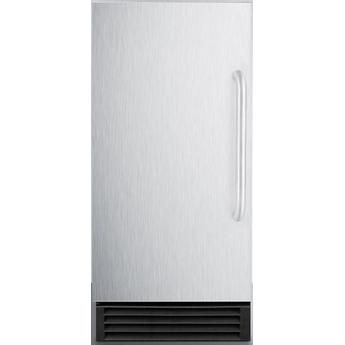 Summit BIM44GADA Commercial Series 15 Inch Freestanding and Built-In Ice Maker